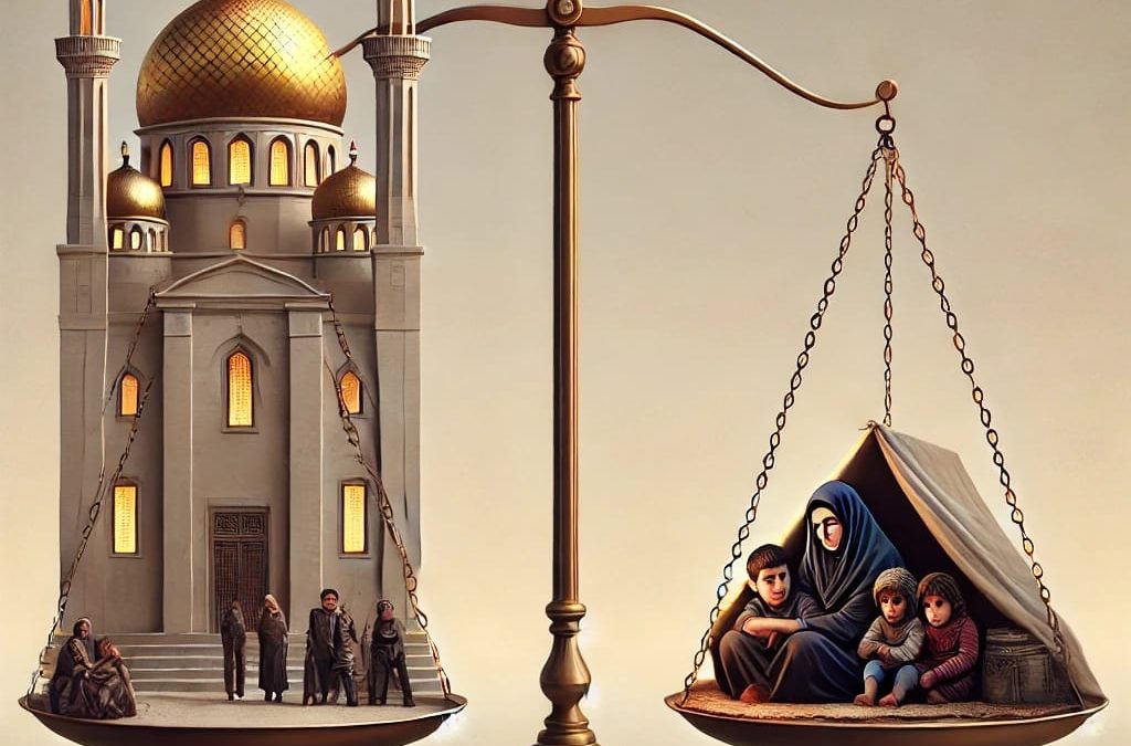 ترتيب الأولويات… بين بيوت الله وعباد الله